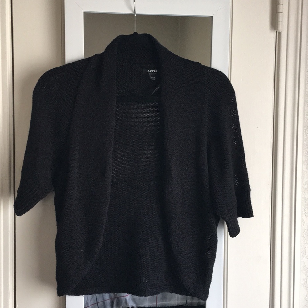 Apt. 9 black cardigan